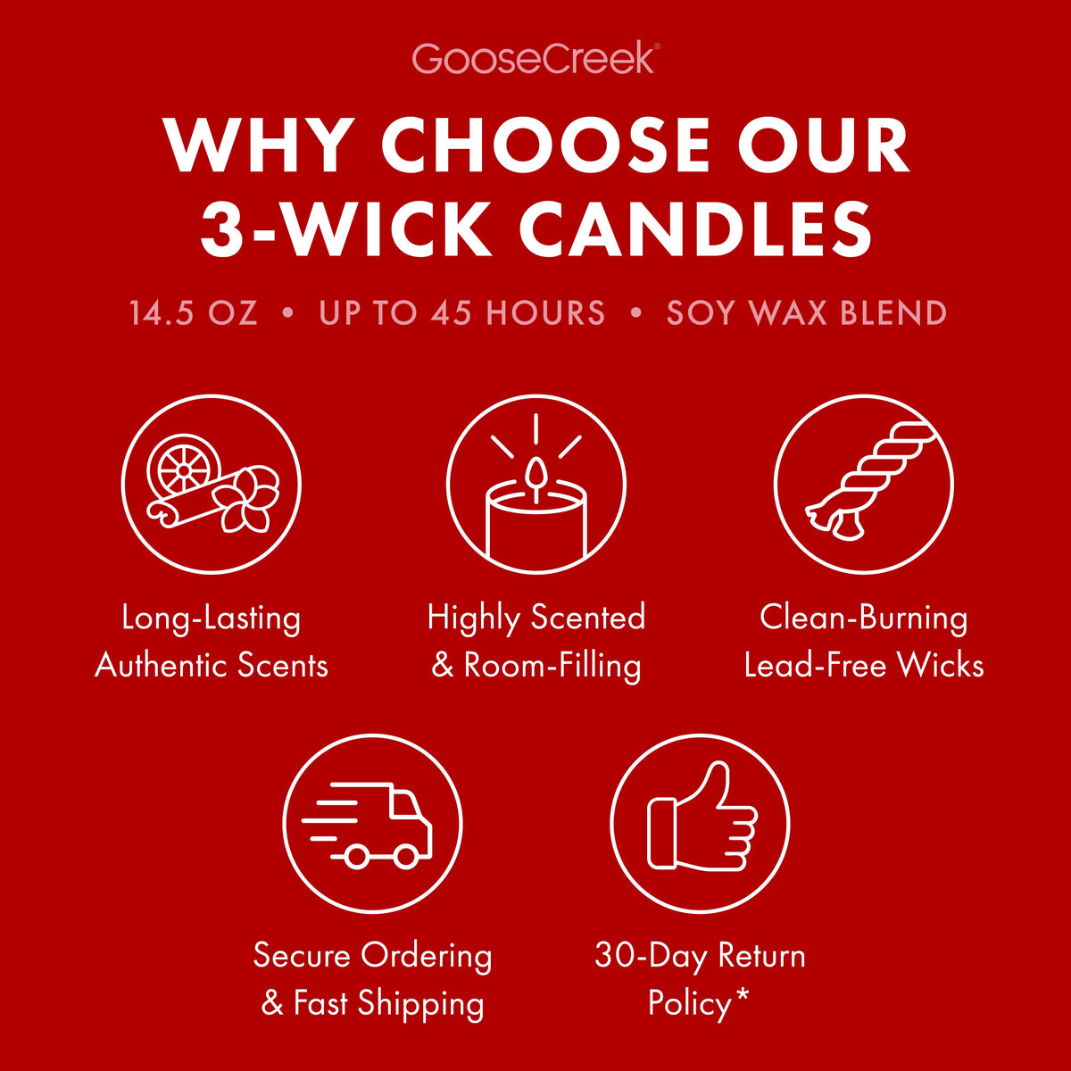 Pomegranate Cran-Apple 3-Wick Candle