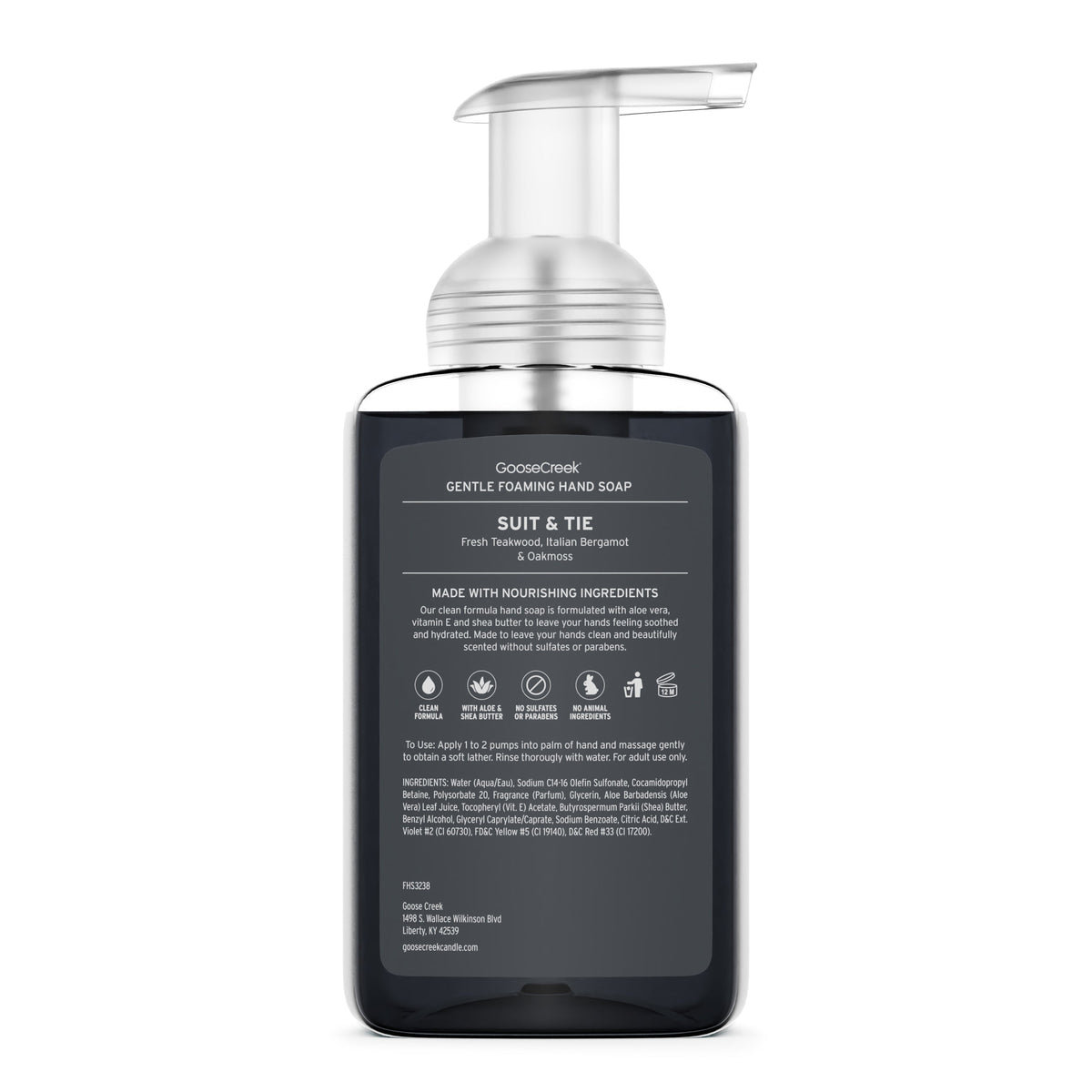 Suit & Tie Lush Foaming Hand Soap