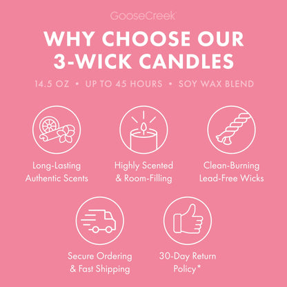 Bake Shop Pastries 3-Wick Candle