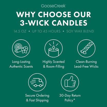 Banana Palm Leaf 3-Wick Candle