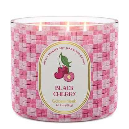 Black Cherry 3-Wick Candle