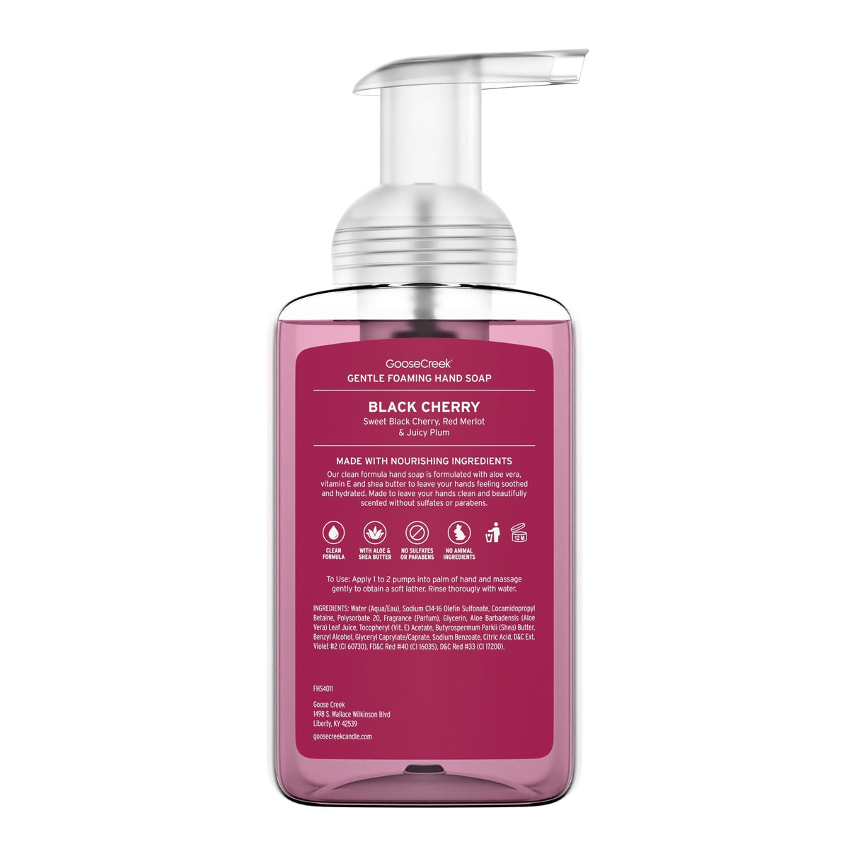 Black Cherry Lush Foaming Hand Soap