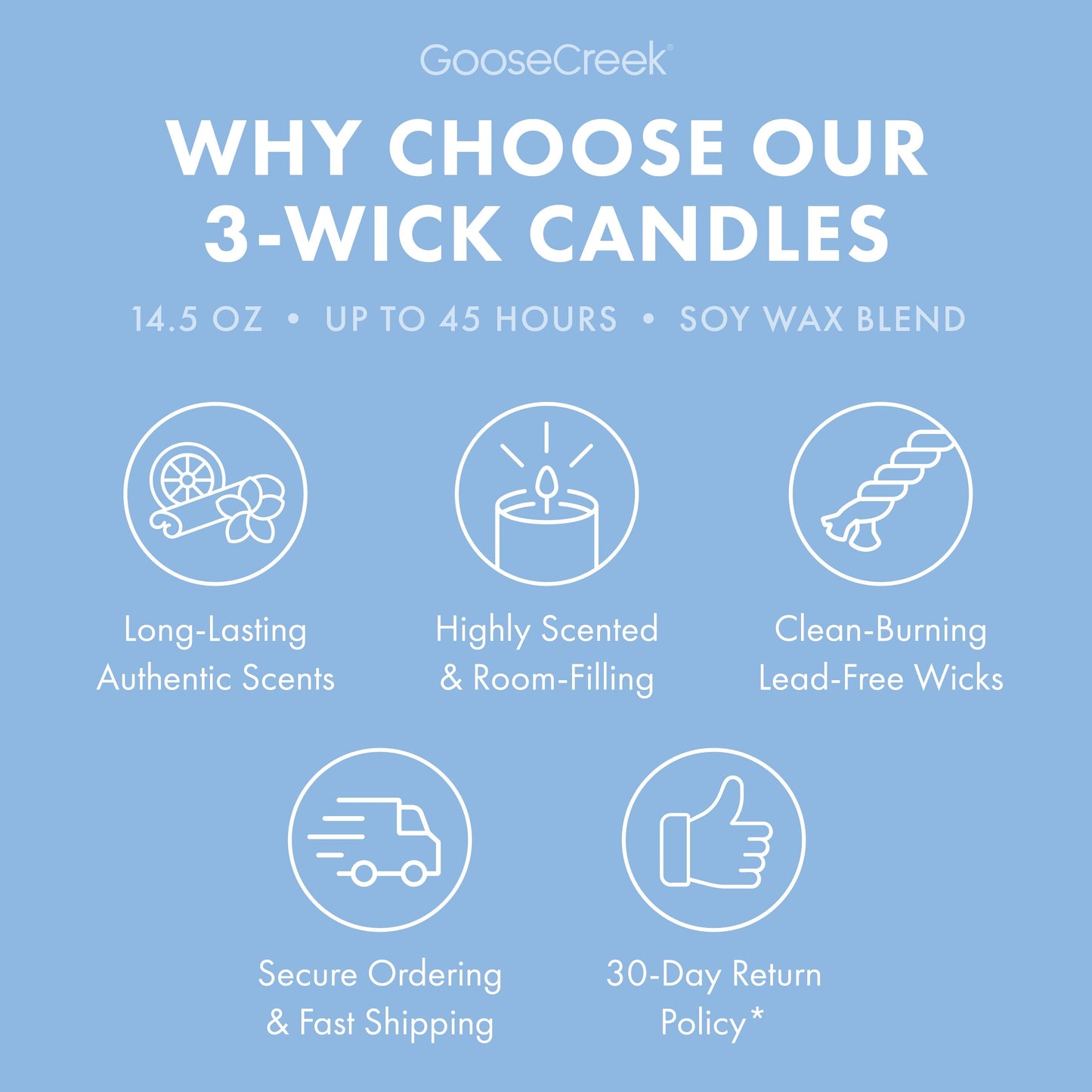 Blueberry Cheesecake 3-Wick Candle