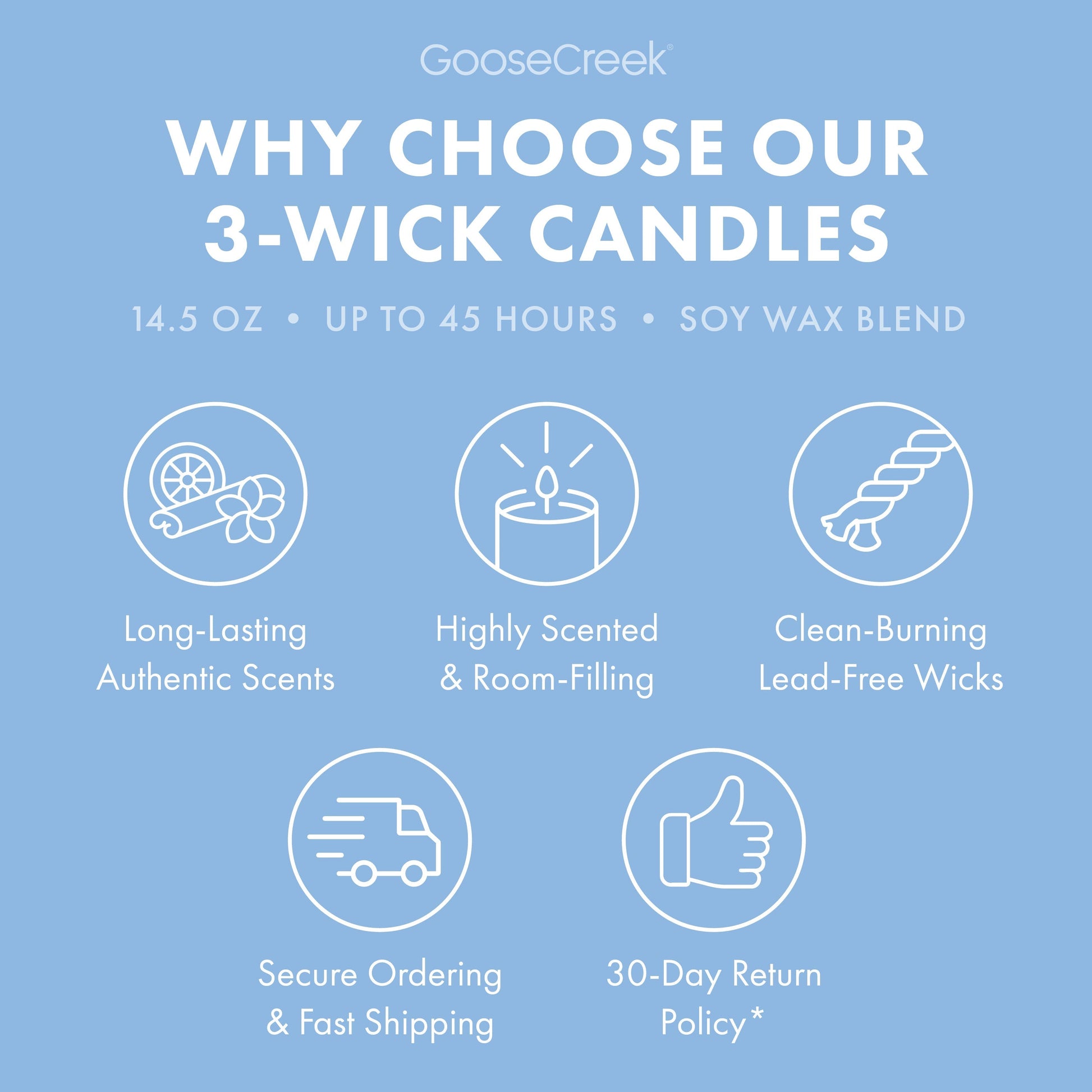 Blueberry Cheesecake 3-Wick Candle