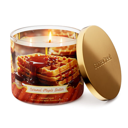 Caramel Maple Butter 3-Wick Candle