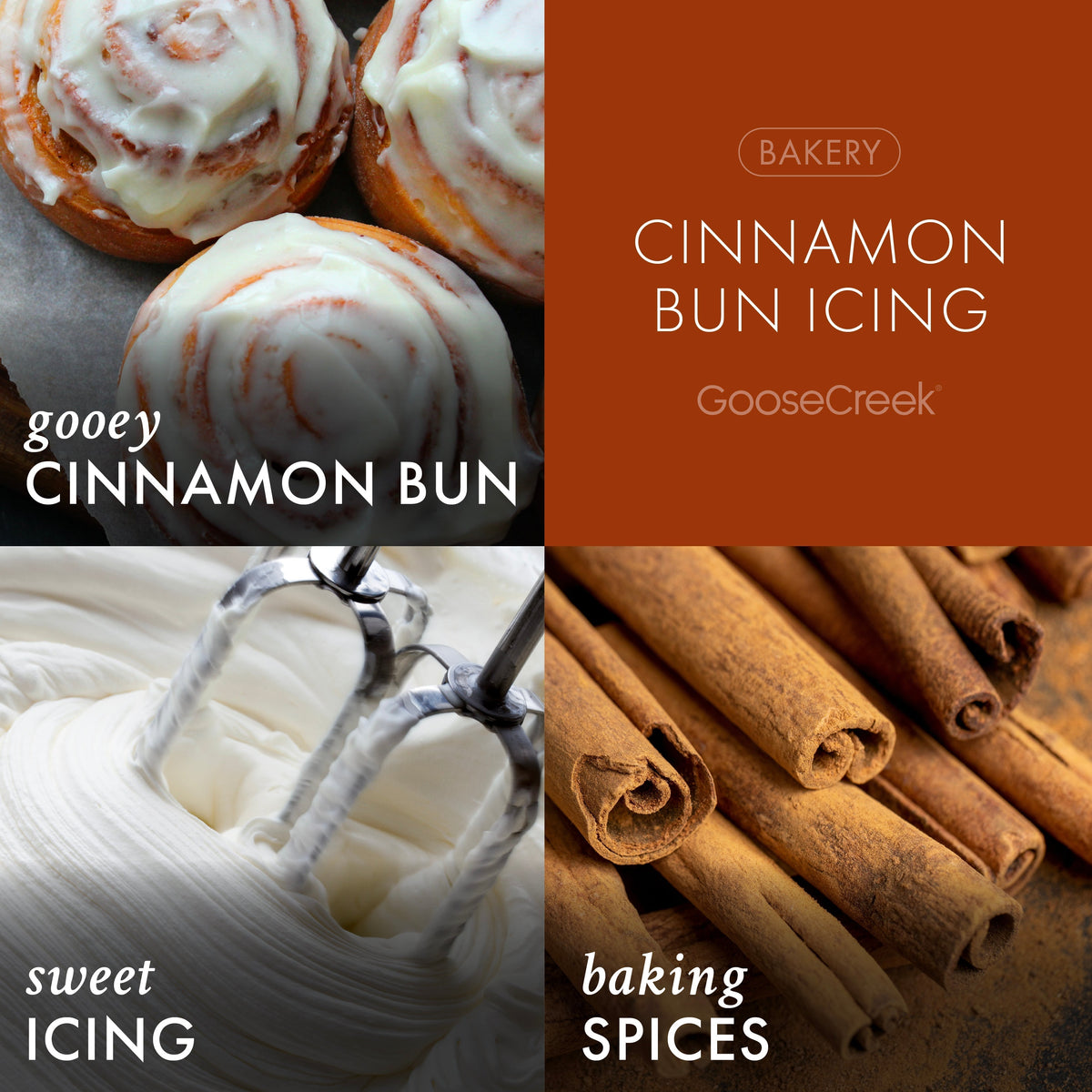 Cinnamon Bun Icing 3-Wick Candle