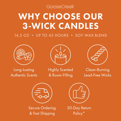 Cinnamon Pumpkin 3-Wick Candle