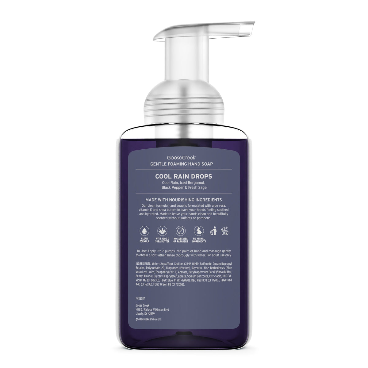 Cool Rain Drops Lush Foaming Hand Soap
