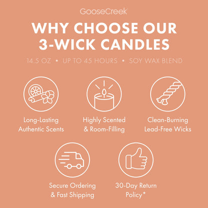 Coral Cove 3-Wick Candle