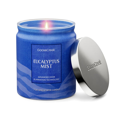 Eucalyptus Mist Odor Eliminating 7oz Single Wick Candle