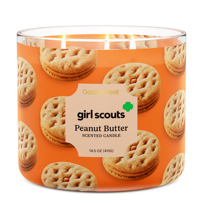 Girl Scouts Peanut Butter 3-Wick Candle