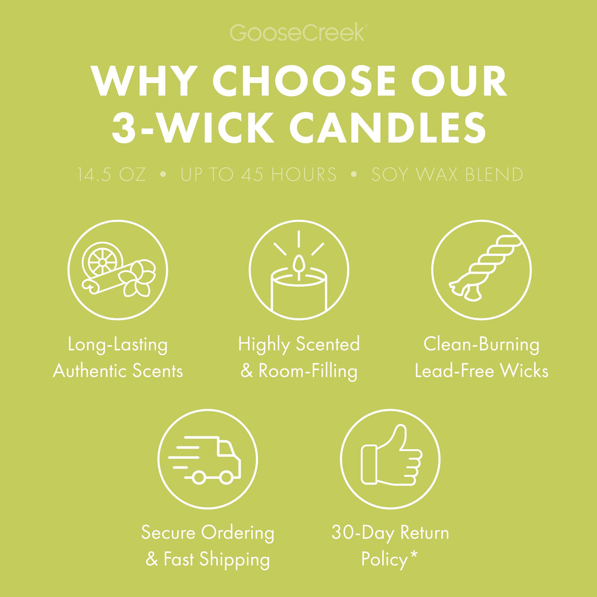 Honeydew Melon 3-Wick Candle
