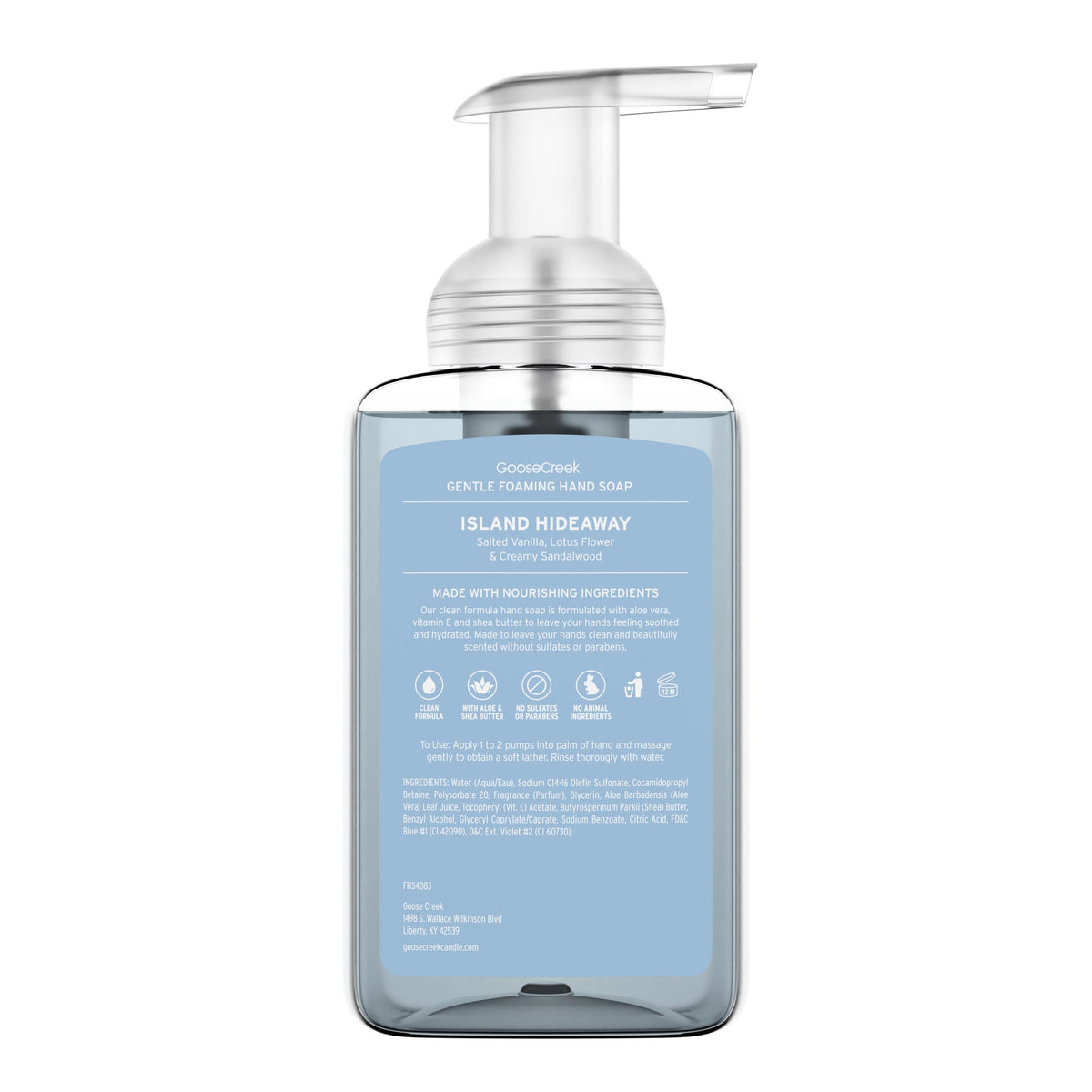 Island Hideaway Lush Foaming Hand Soap
