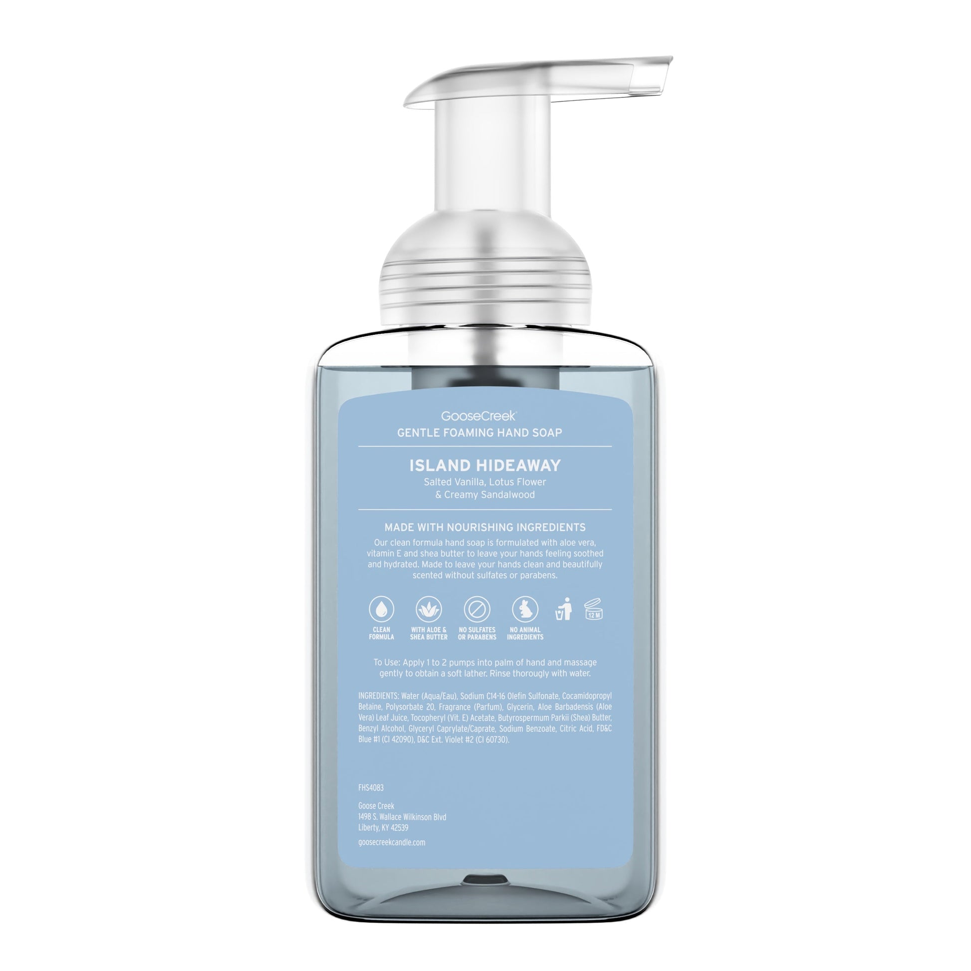 Island Hideaway Lush Foaming Hand Soap