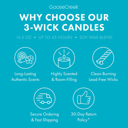 Lush Lagoon 3-Wick Candle
