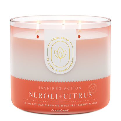 Neroli & Citrus Aromatherapy 3-Wick Candle