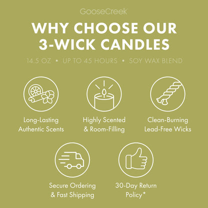 Pistachio Ice Cream 3-Wick Candle