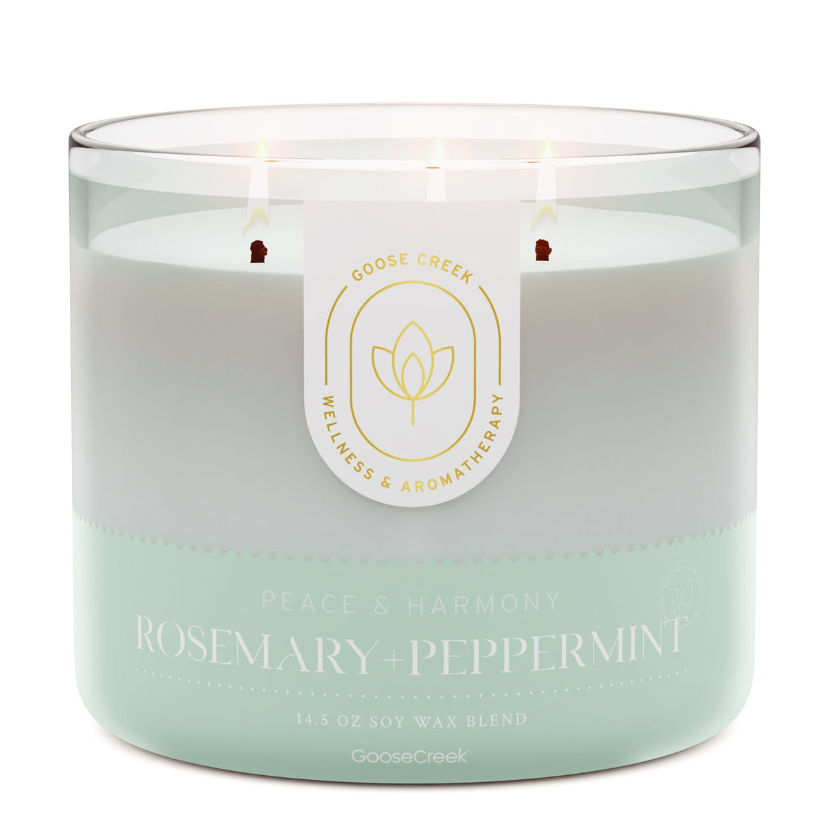 Rosemary & Peppermint Aromatherapy 3-Wick Candle