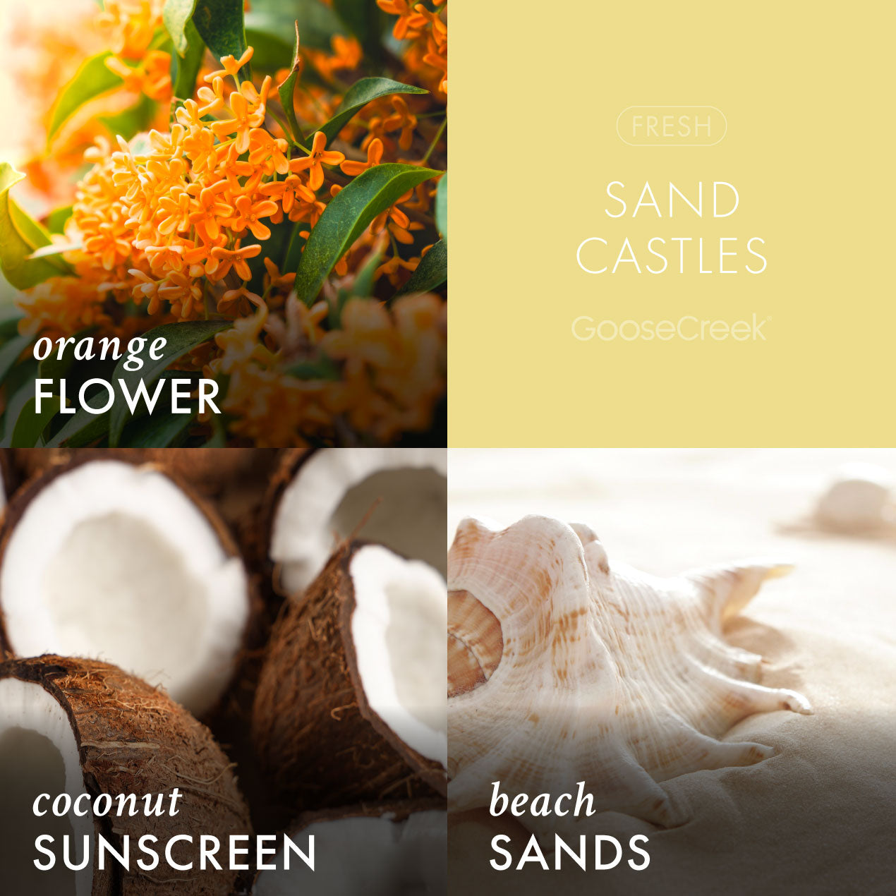 Sand Castles 7oz Single Wick Candle