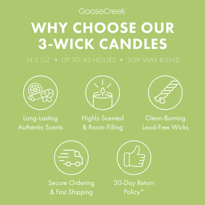 Sea Salt Neroli & Vanilla 3-Wick Candle