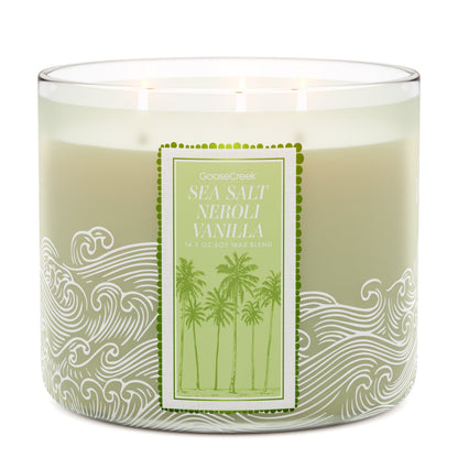 Sea Salt Neroli & Vanilla 3-Wick Candle