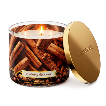 Sparkling Cinnamon 3-Wick Candle