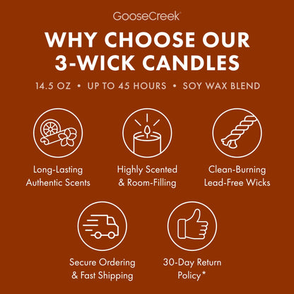 Sparkling Cinnamon 3-Wick Candle